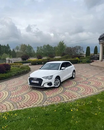 małopolskie Audi A3 cena 88199 przebieg: 58254, rok produkcji 2021 z Wolbrom